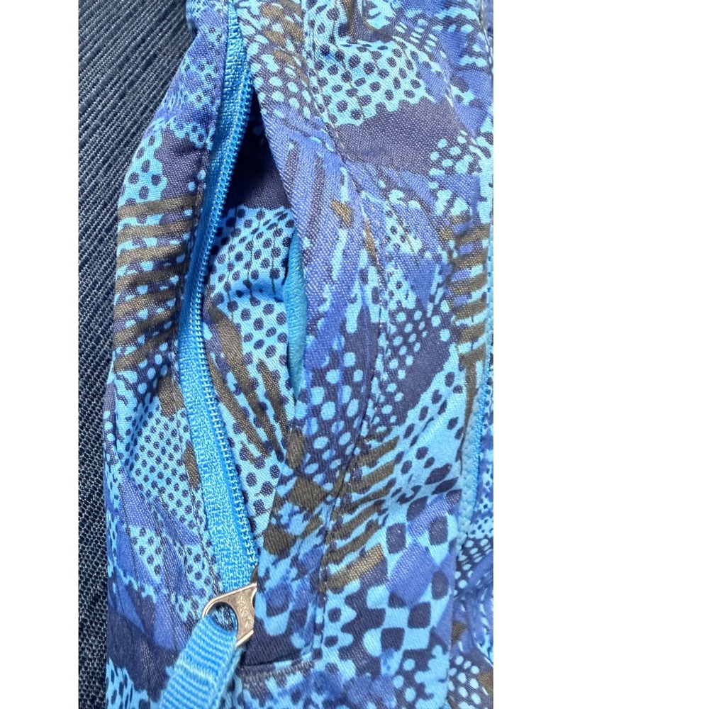 REI Toddler 2T Blue Geometric Print Fleece Lined Durable Ski Snowsuit Bunting - Picture 12 of 16